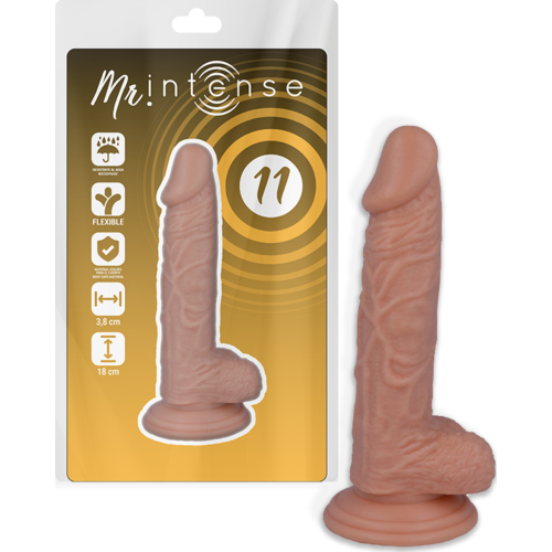 Dildo MR. INTENSE 18 CM - Realismo e suavidade na sua intimidade