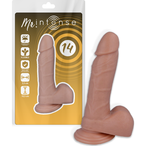 Dildo MR. INTENSE 14 com 18.5 cm de realismo.