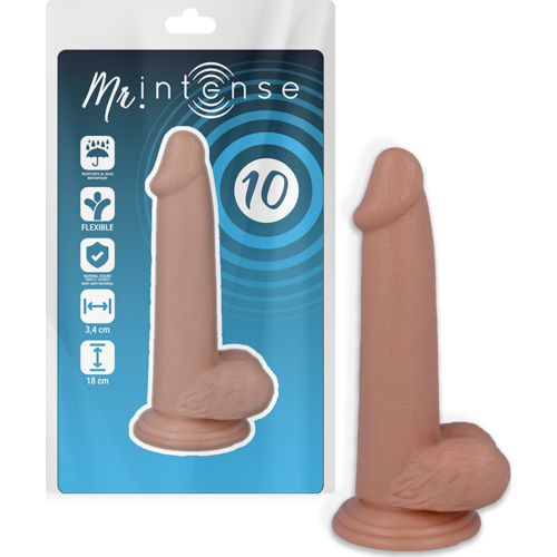 Dildo MR. INTENSE 18 cm com ventosa e toque realista
