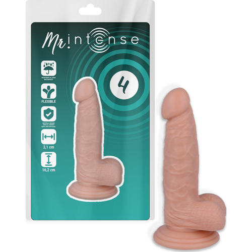 Dildo MR. INTENSE 16.2 cm com ventosa forte