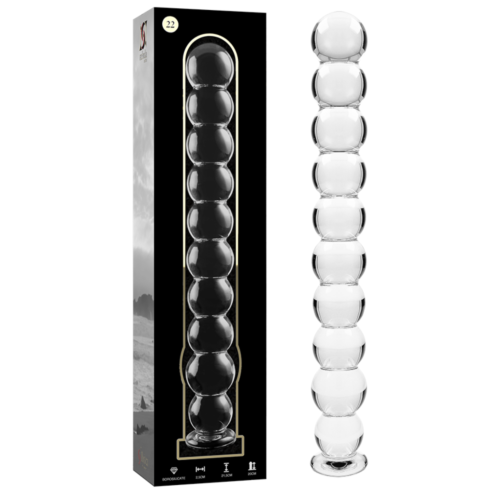 Dildo NEBULA SERIES BY IBIZA Modelo 22 Cristal 21.5 cm