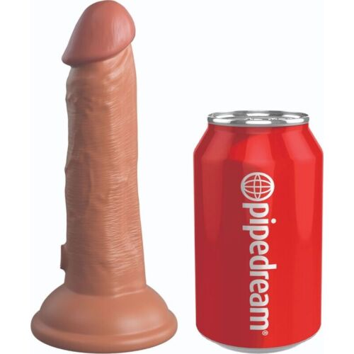Dildo Realístico King Cock 15.2 cm com Ventosa