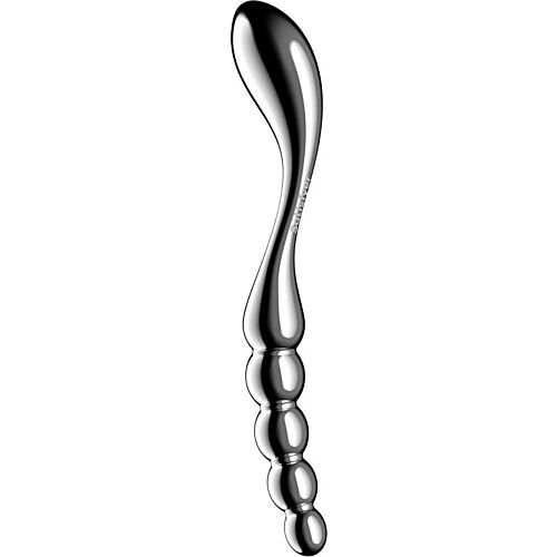 Dildo Satisfyer Star Force 1 em Aço Inoxidável com Duplo Uso