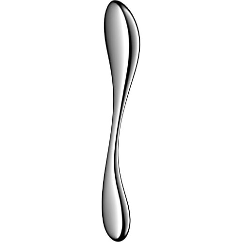 Dildo Satisfyer Star Force 3 em Aço Inoxidável com Duplo Uso