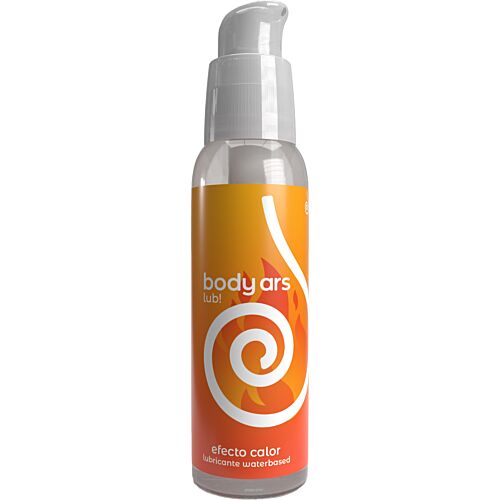 Lubrificante efeito calor Body Ars 100ml | Sem conservantes e duradouro
