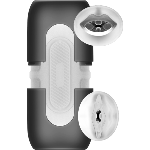 Masturbador Duplo Turbo Jamyjob com Sensações Realistas