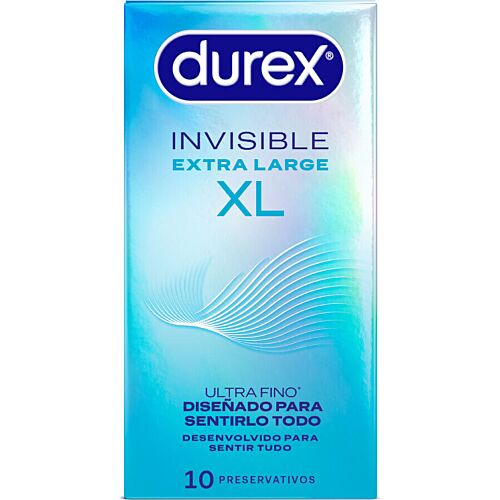 Preservativos Durex Invisible XL - Sensação Máxima