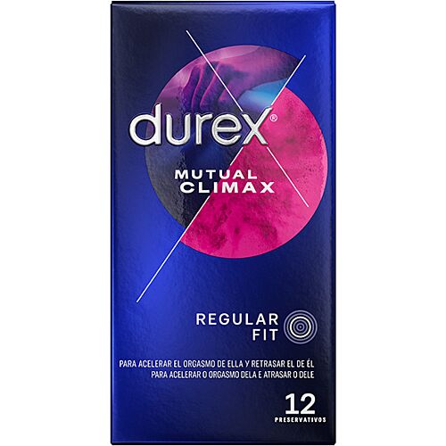 Preservativos Durex Climax Mutuo com Lubrificante Performa