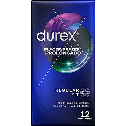 Preservativos Durex Placer Prolongado com Lubrificante