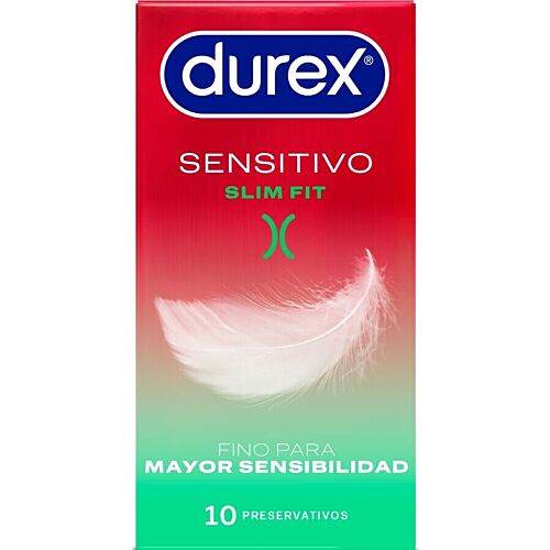 Preservativos Durex Sensitivo Slim Fit - Talla Ajustada