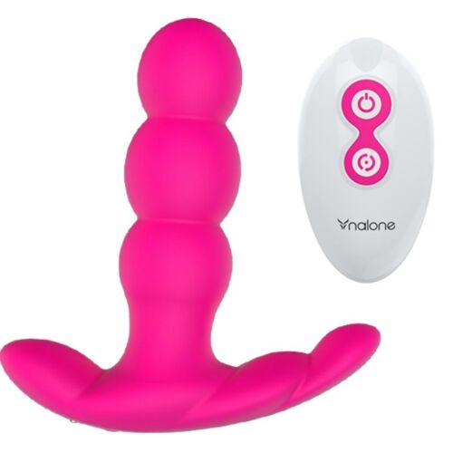 Vibrador Anal NALONE Pearl com Controle Remoto