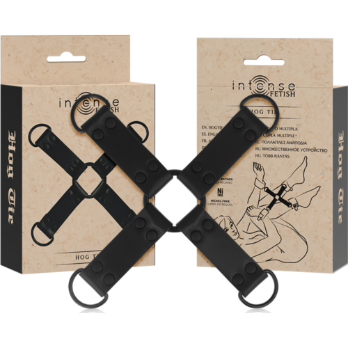 Algemas de Fijação INTENSE FETISH em Couro Vegano