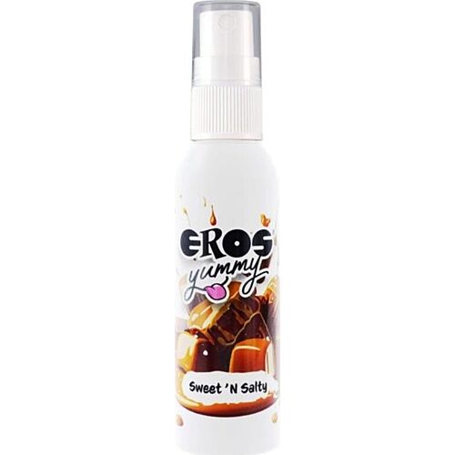 Spray Corporal EROS Yummy 50ml com sabor salted caramel