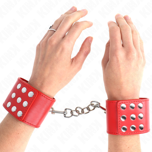 Algemas de pulso KINK com fecho de pressão ajustáveis 19-24 cm x 5,5 cm