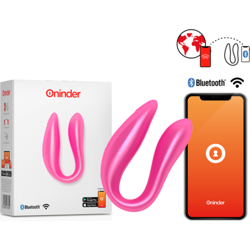Vibrador ONINDER Lisboa Estimulador Ponto G e Clítoris