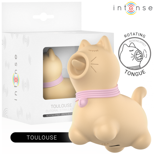 Estimulação Clitoriana INTENSE Toulouse com Língua Rotativa 360º