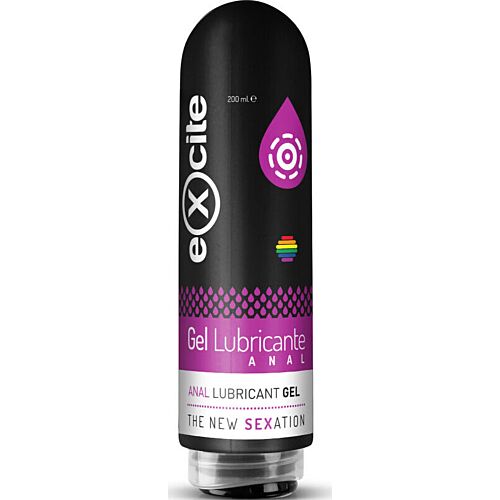 Gel Lubrificante Anal EXCITE 200 ML com Aroma de Fresa