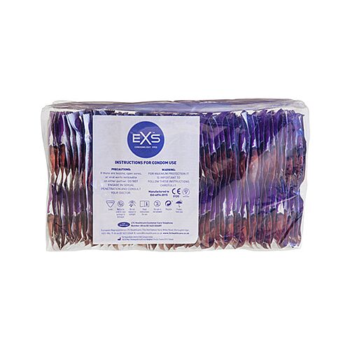 Preservativos Exs Hot Chocolate 100?s com sabor a chocolate