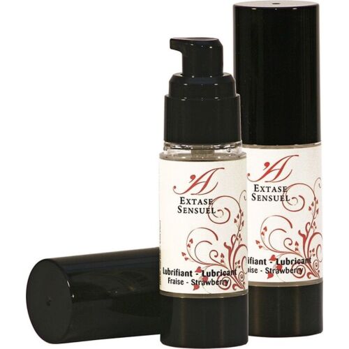 Lubrificante EXTASE SENSUAL 30 ML com aroma de fresa