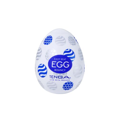 Masturbador Tenga EGG Bouncy com texturas internas