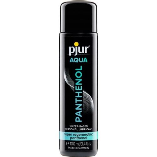 Lubrificante Pjur Aqua Panthenol 100 ml com pantenol nutritivo