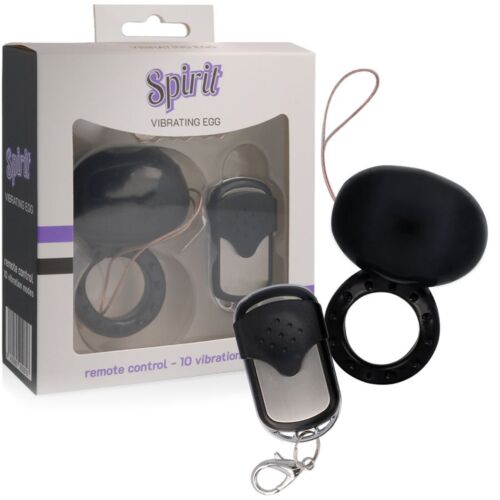 Anel Vibrador Spirit com Controle Remoto e 10 Modos de Vibração
