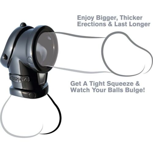 Anel Erótico Fantasy C-Ringz Cock Pipe com Esticador de Testículos