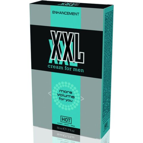 Creme Aumento Peniano HOT XXL 50ml com Efeito Lipofilling