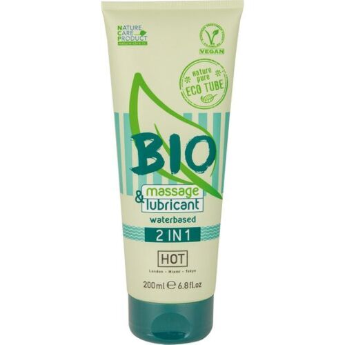 Lubrificante e Gel de Massagem HOT 200ml