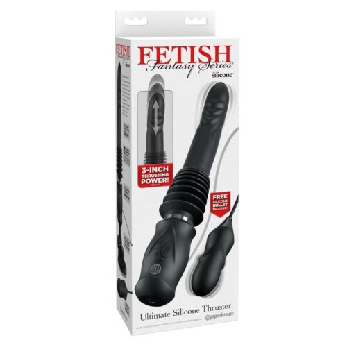 Vibrador FETISH FANTASY SERIES Ultimate Silicone Thruster com base de sucção