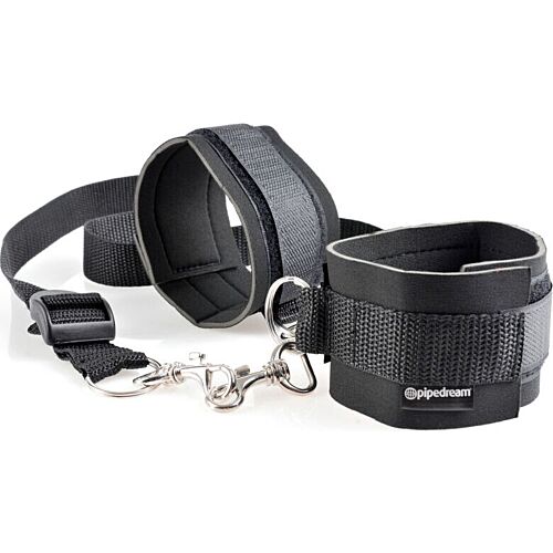 Sets Bondage Pipedreams Fetish Fantasy com 4 ataduras ajustáveis
