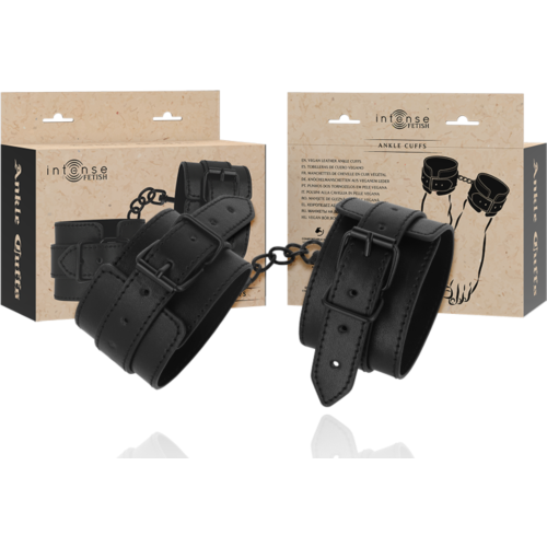 Tobilheiras Bondage INTENSE FETISH em Couro Vegano