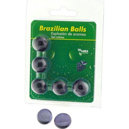 Bolas Brazilian Balls Taloka - Aroma Frutas do Bosque