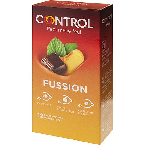 Preservativos CONTROL Fussion com aromas variados