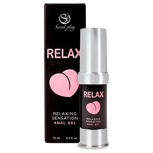 Gel Relaxante Anal SECRETPLAY 15 ML para Conforto e Prazer