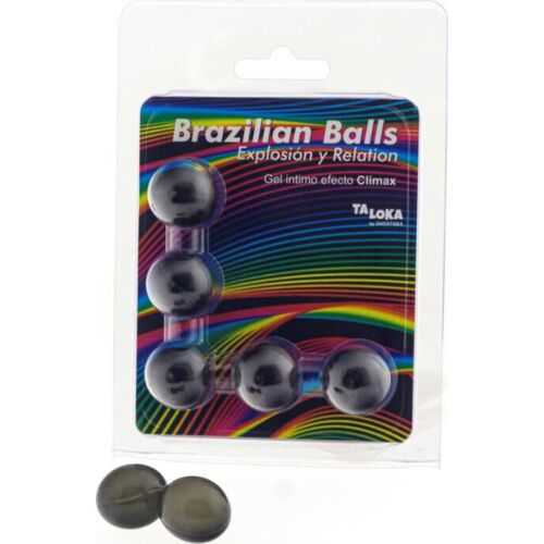 Bolas Brazilian Balls Taloka com gel excitante efeito clímax