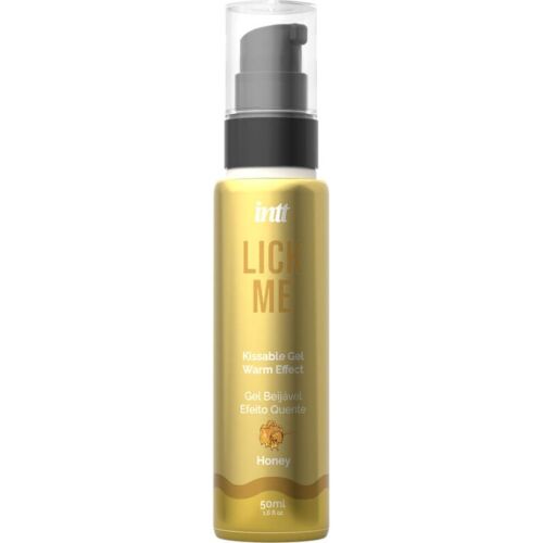 Gel Comestível INTT LICK ME Sabor Mel com Efeito Calor