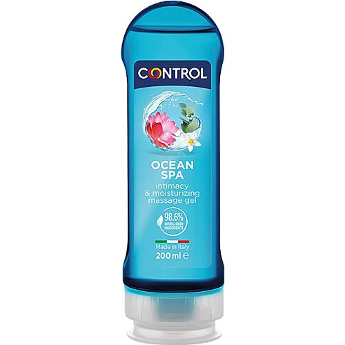 Gel de massagem CONTROL LUBES Mediterranean Sea 200 ml