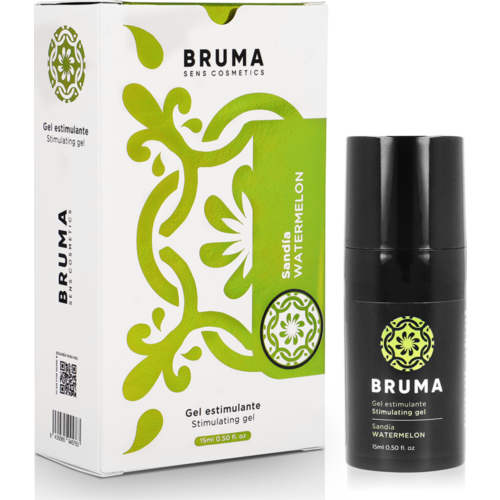 Gel Estimulante BRUMA Sabor Melancia para Intensificar Prazer