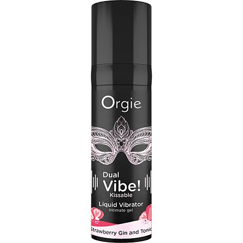 Gel beijável Orgie Dual Vibe Strawberry Gin