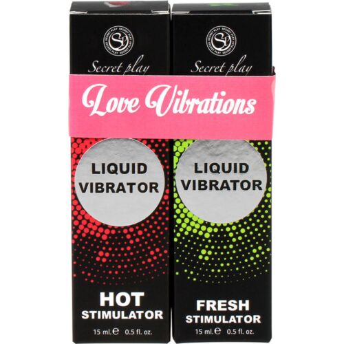 Gel estimulante SECRETPLAY Love Vibrations Duo Pack