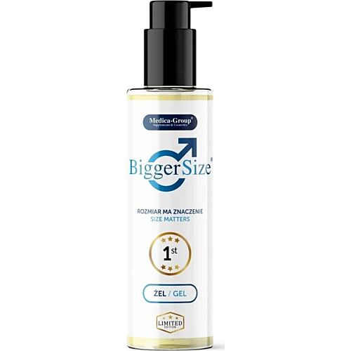 Gel Íntimo Medica Group Bigger Size 150 ml para Aumento