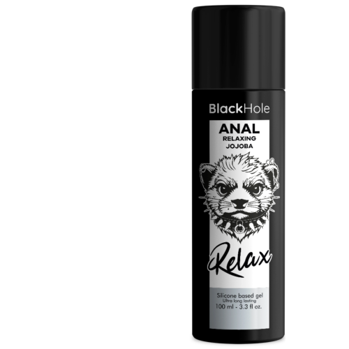 Base de Silicone Black Hole Anal Relaxing 100 ml com Jojoba