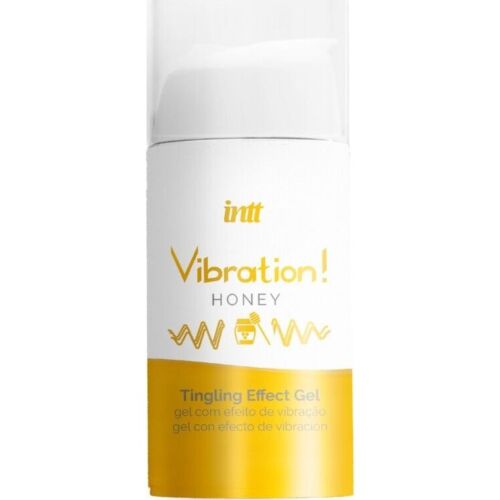 Gel Estimulante INTT com Aroma a Mel e Efeito Vibratório