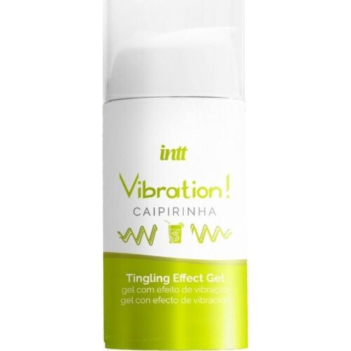 Gel Estimulante INTT Caipirinha 15 ml com Efeito Vibrante