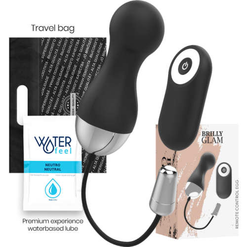 Estimulação Remota Brilly Glam Ian com 10 Modos de Vibração