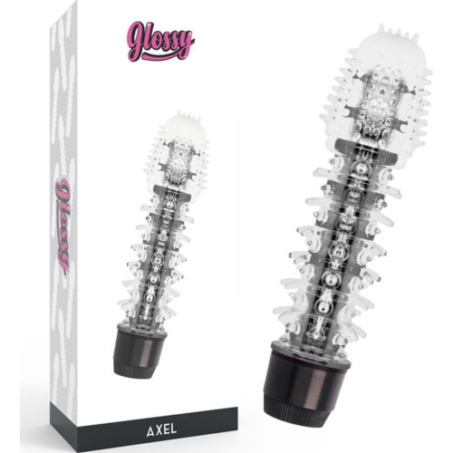 Vibrador Clássico GLOSSY AXEL com vibrações potentes