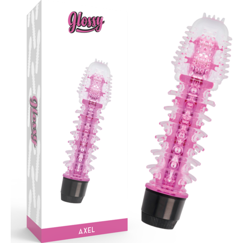 Vibrador Clássico GLOSSY AXEL com vibrações potentes