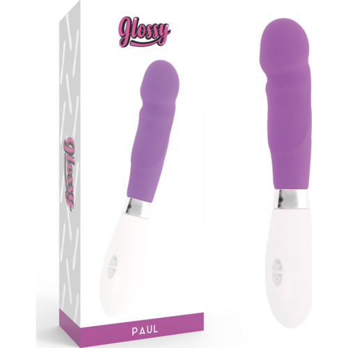 Vibrador GLOSSY Paul com formato realístico