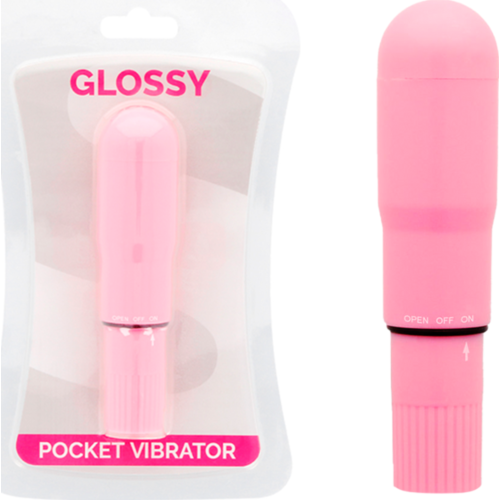 Balas Vibradoras GLOSSY Glossy - Pocket Vibrador Rosa
